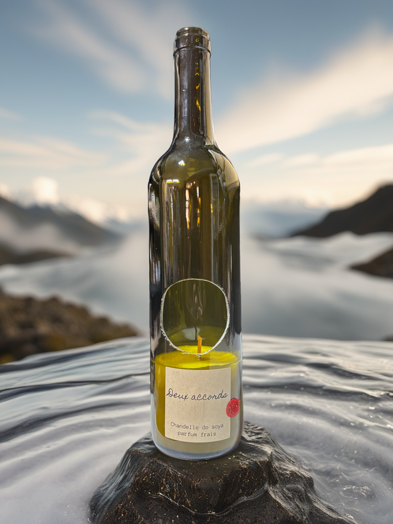 Chandelle de soya - Parfum frais