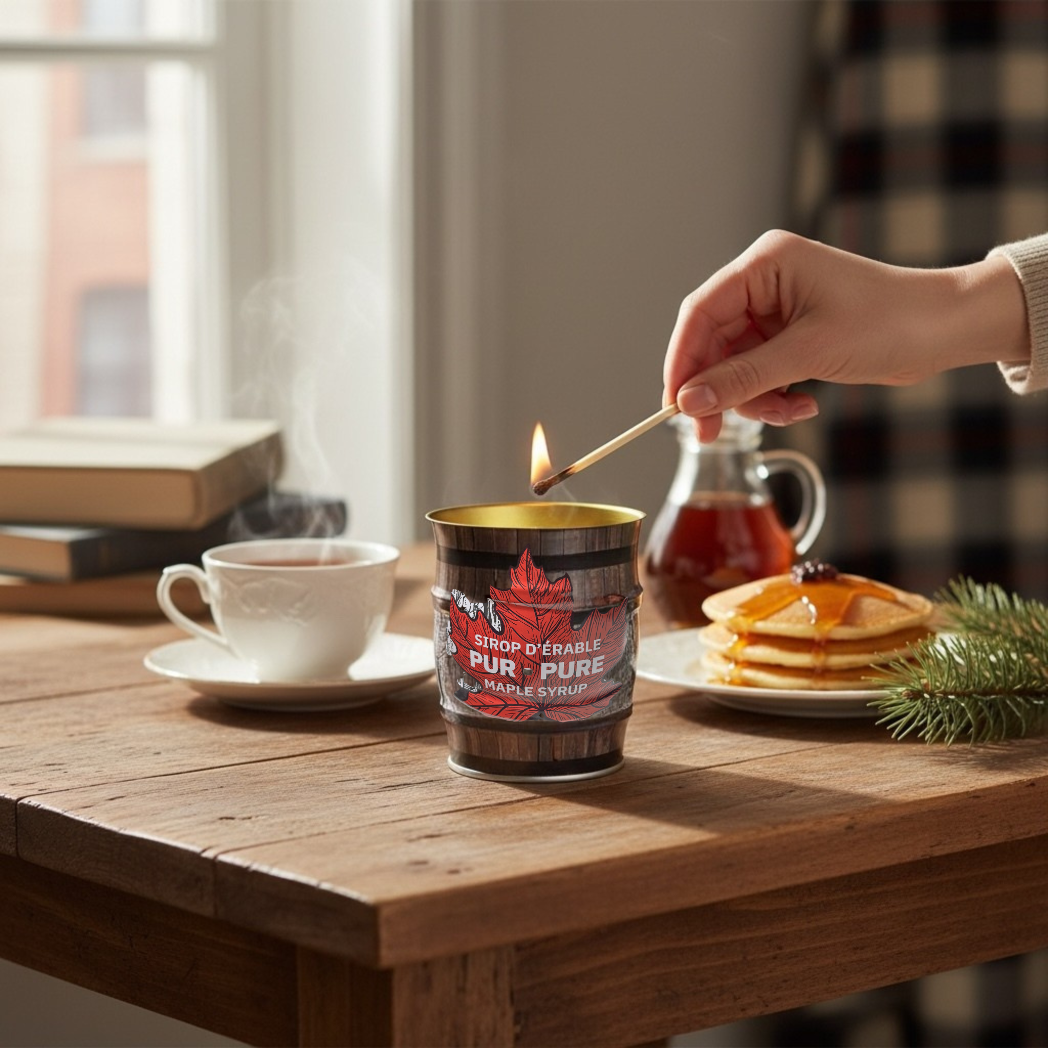 Chandelle de soya - Sucre D'Érable