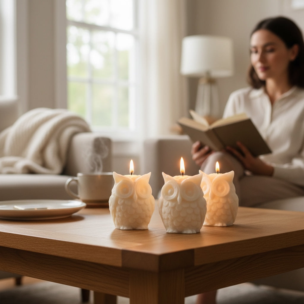 Recharge de chandelle pour bouteille de vin- sans parfum