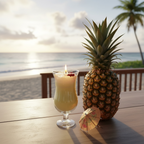 Chandelle de soya - Cocktail Pina Colada