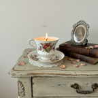 bougie-tasse antique
