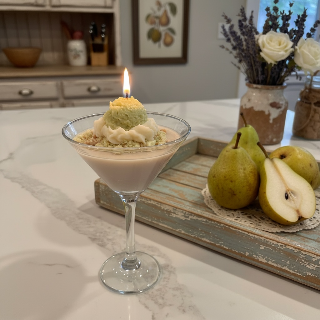 bougie a la poire