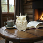 chandelle hibou - bougie