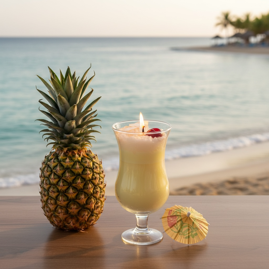 Chandelle de soya - Cocktail Pina Colada