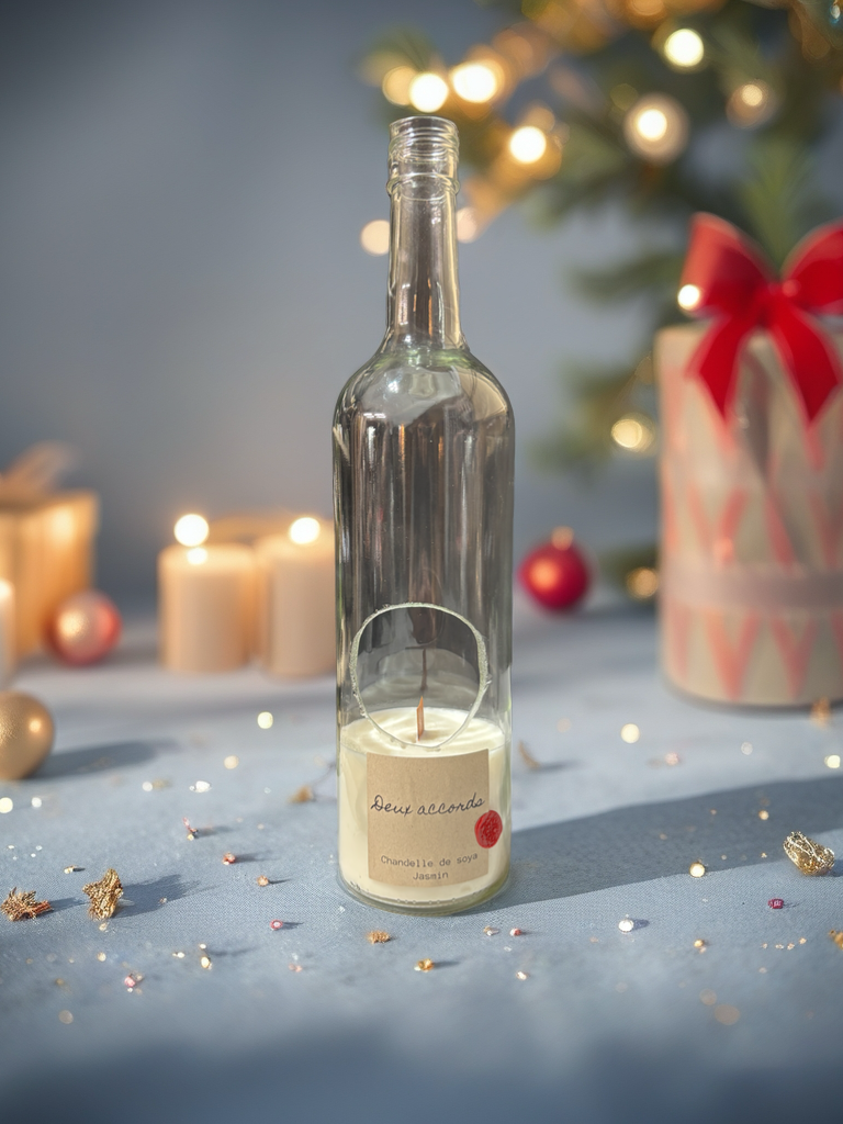 Chandelle de soya - Parfum de Jasmin