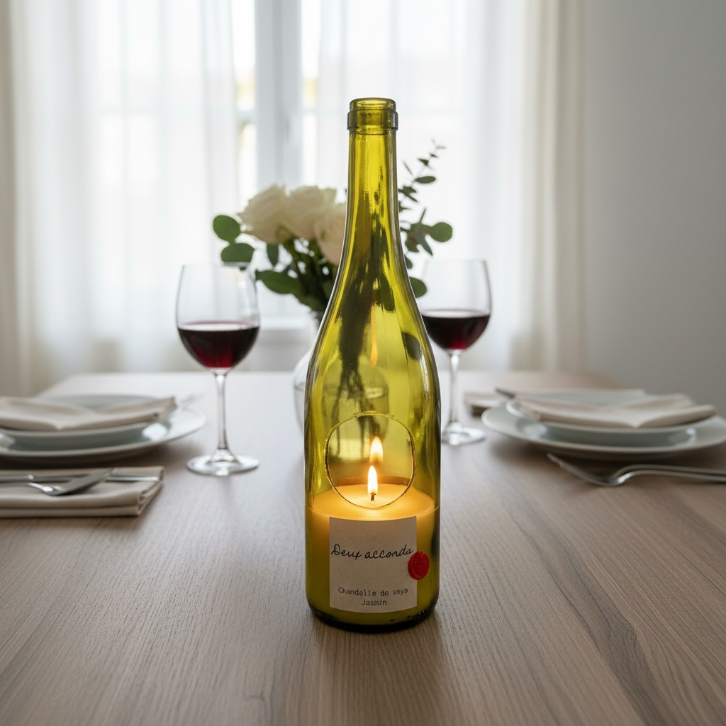 Chandelle de soya - Parfum de Jasmin