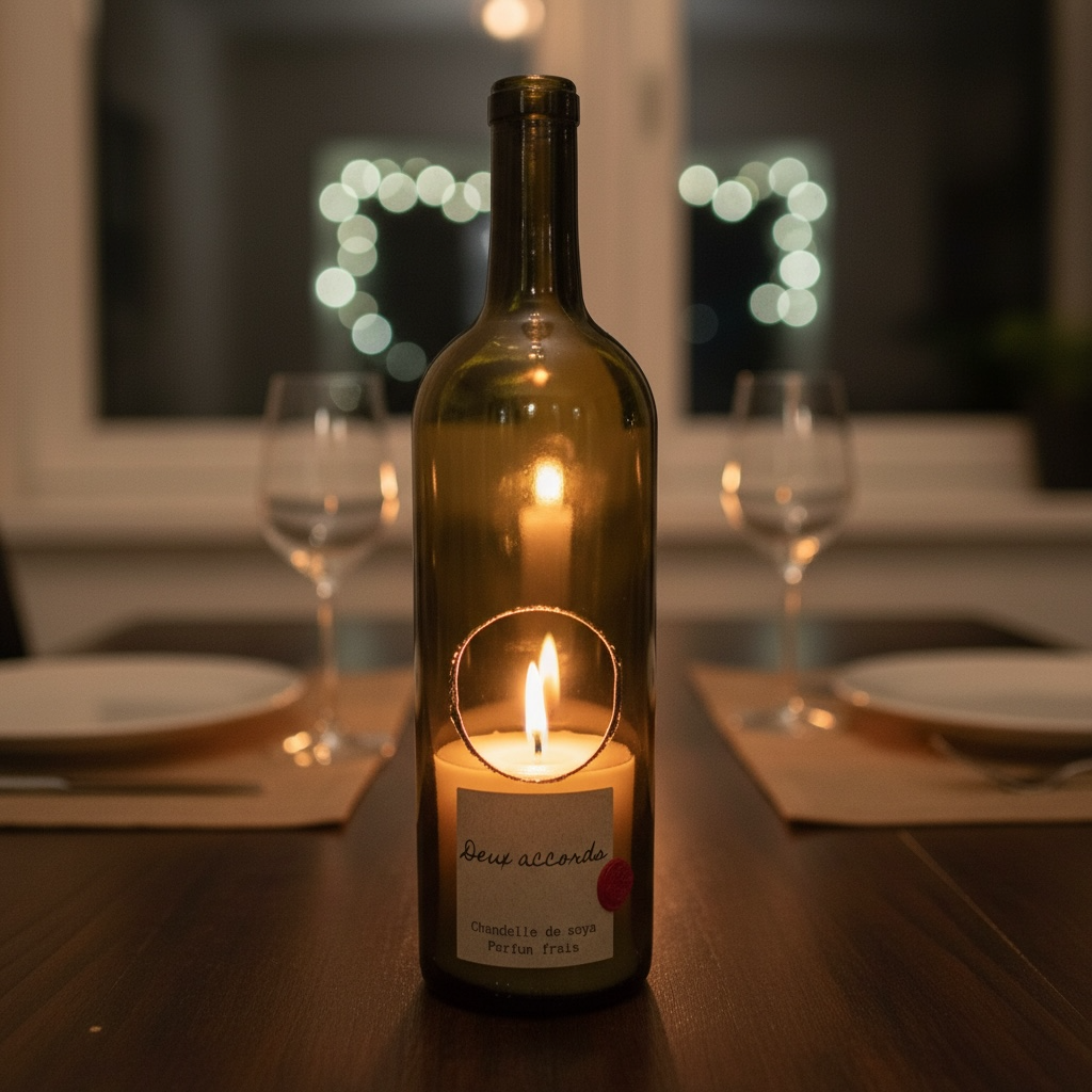 Chandelle de soya - Parfum frais