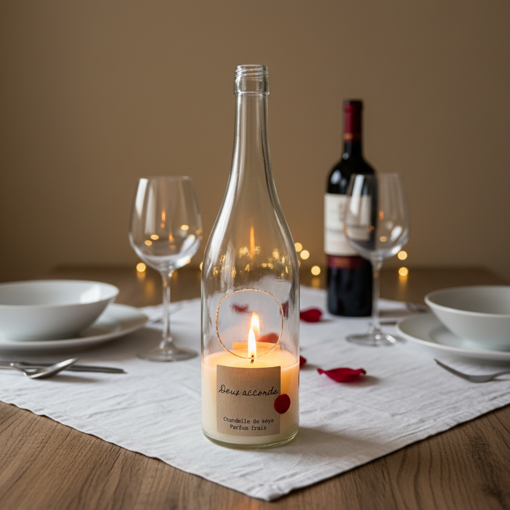 Chandelle de soya - Parfum frais