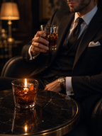 rhum et coke bougie