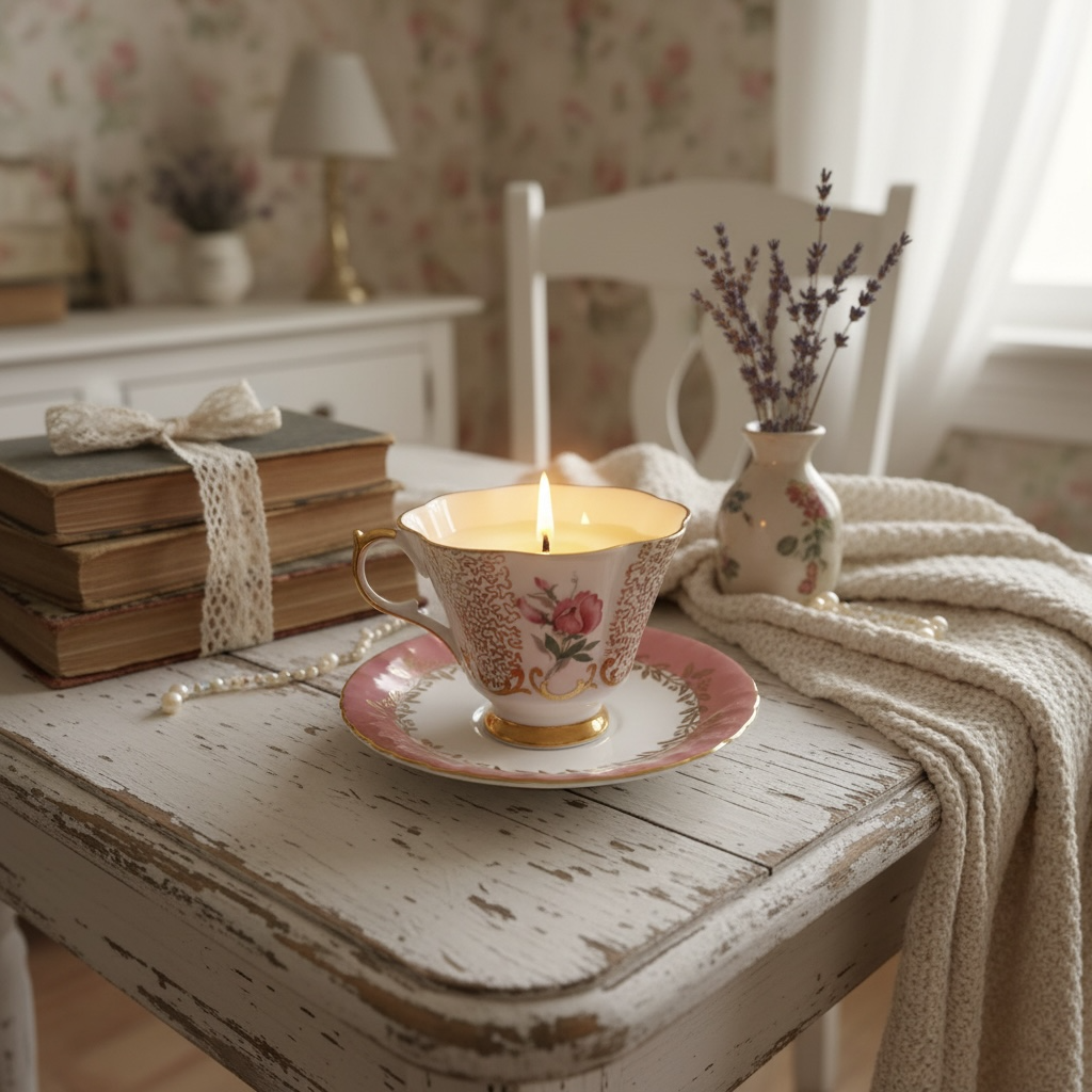 Chandelle de soya - Rosémée