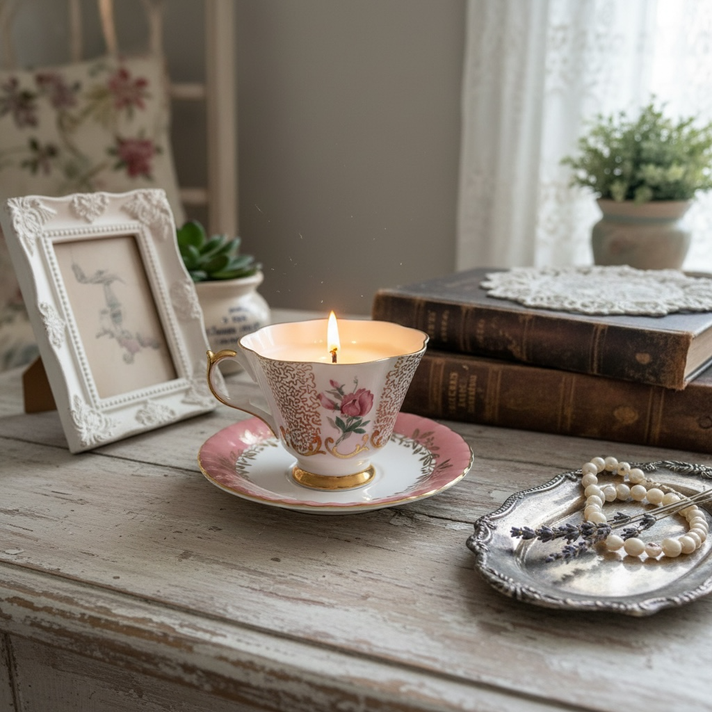 Chandelle de soya - Rosémée