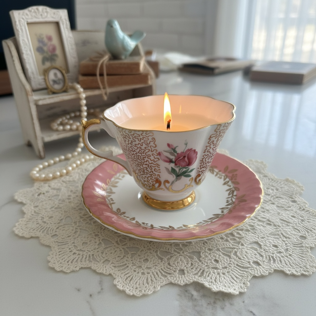 Chandelle de soya - Rosémée