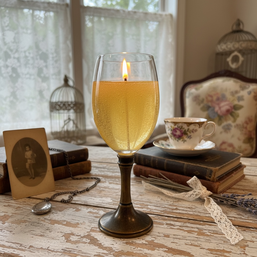 C'était Son Verre de Chardonnay