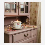 tasse de thé - bougie