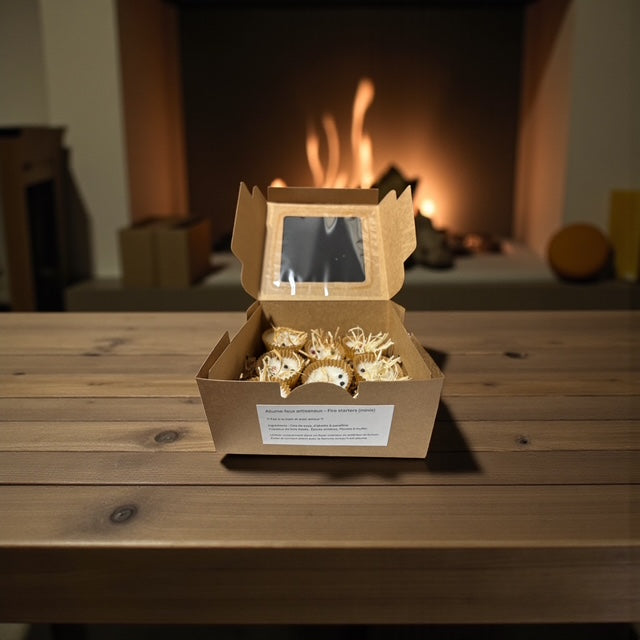 Allume-feux pour les amateurs de fumoir & four a pizza au bois